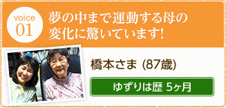 杉田さま（87歳）